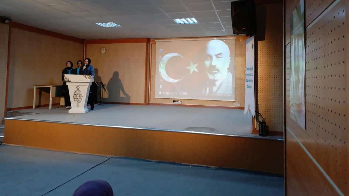 Mehmet Akif Ersoy'u Anma Programı